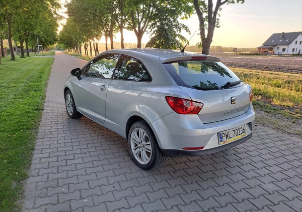 Seat Ibiza cena 15000 przebieg: 168000, rok produkcji 2008 z Gościno małe 92